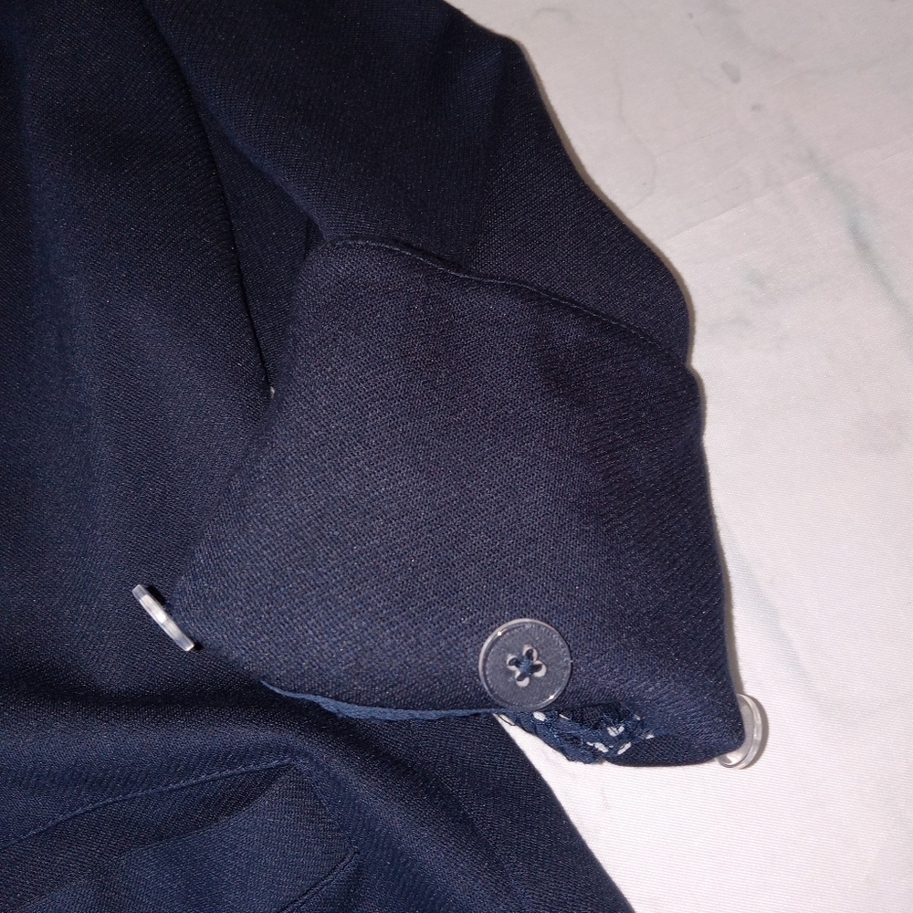 Cabi Navy Double Breasted Nautical Blazer 6 - Picture 3 of 12